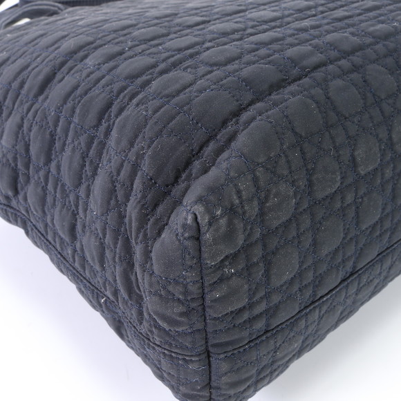 Christian Dior Cannage Tote Bag Navy - Picture 10 of 15